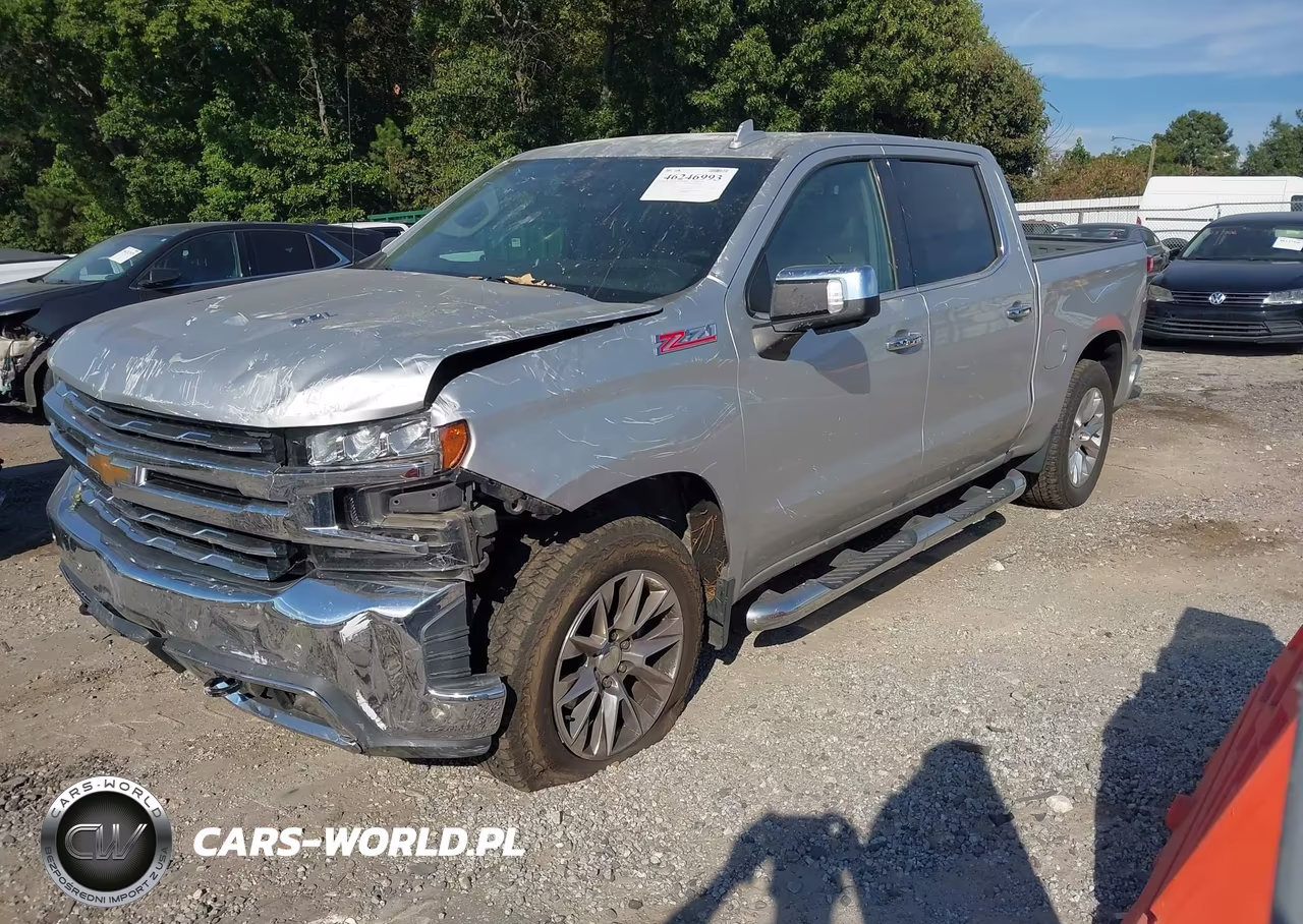 2020 Chevrolet Silverado 1500 4Wd Short Bed Ltz VIN:3GCUYGELXLG302434 - 2