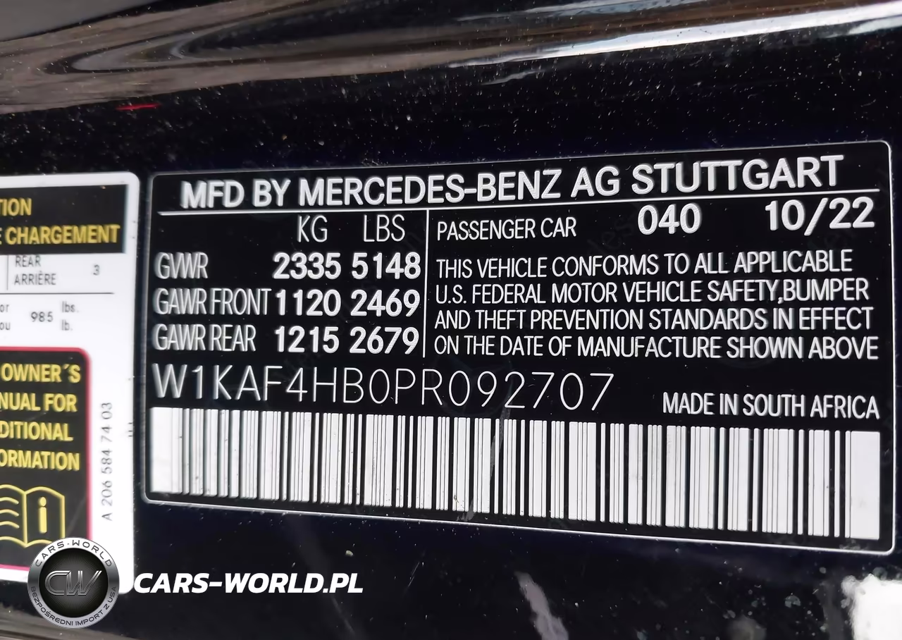 2023 Mercedes-Benz C 300 4Matic VIN:W1KAF4HB0PR092707 - 9