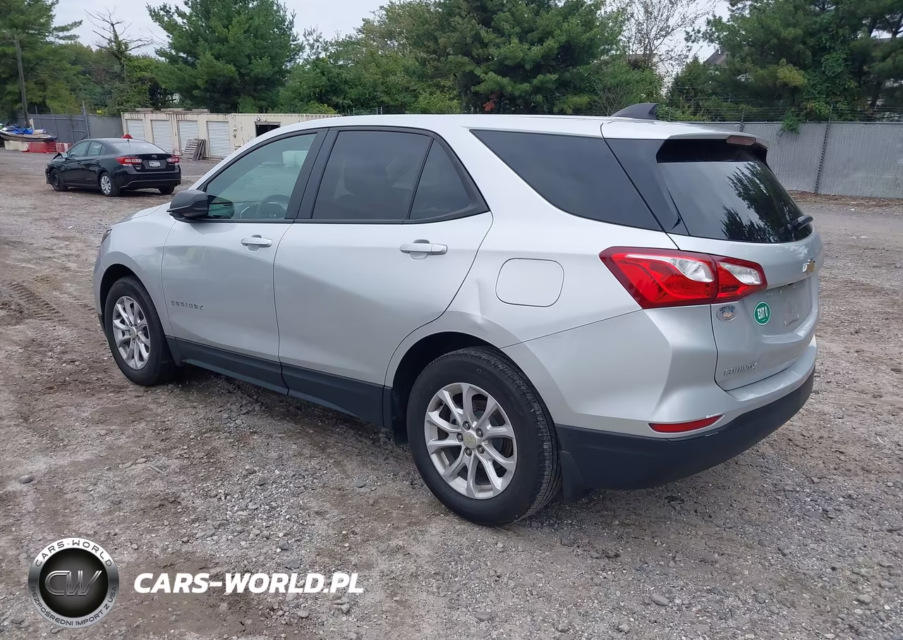 2020 Chevrolet Equinox Fwd Ls VIN:3GNAXHEV9LS727077 - 3