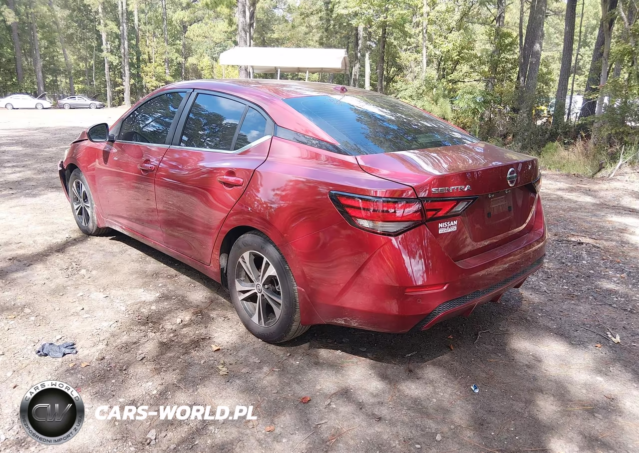 2022 Nissan Sentra Sv Xtronic Cvt VIN:3N1AB8CV2NY228909 - 3
