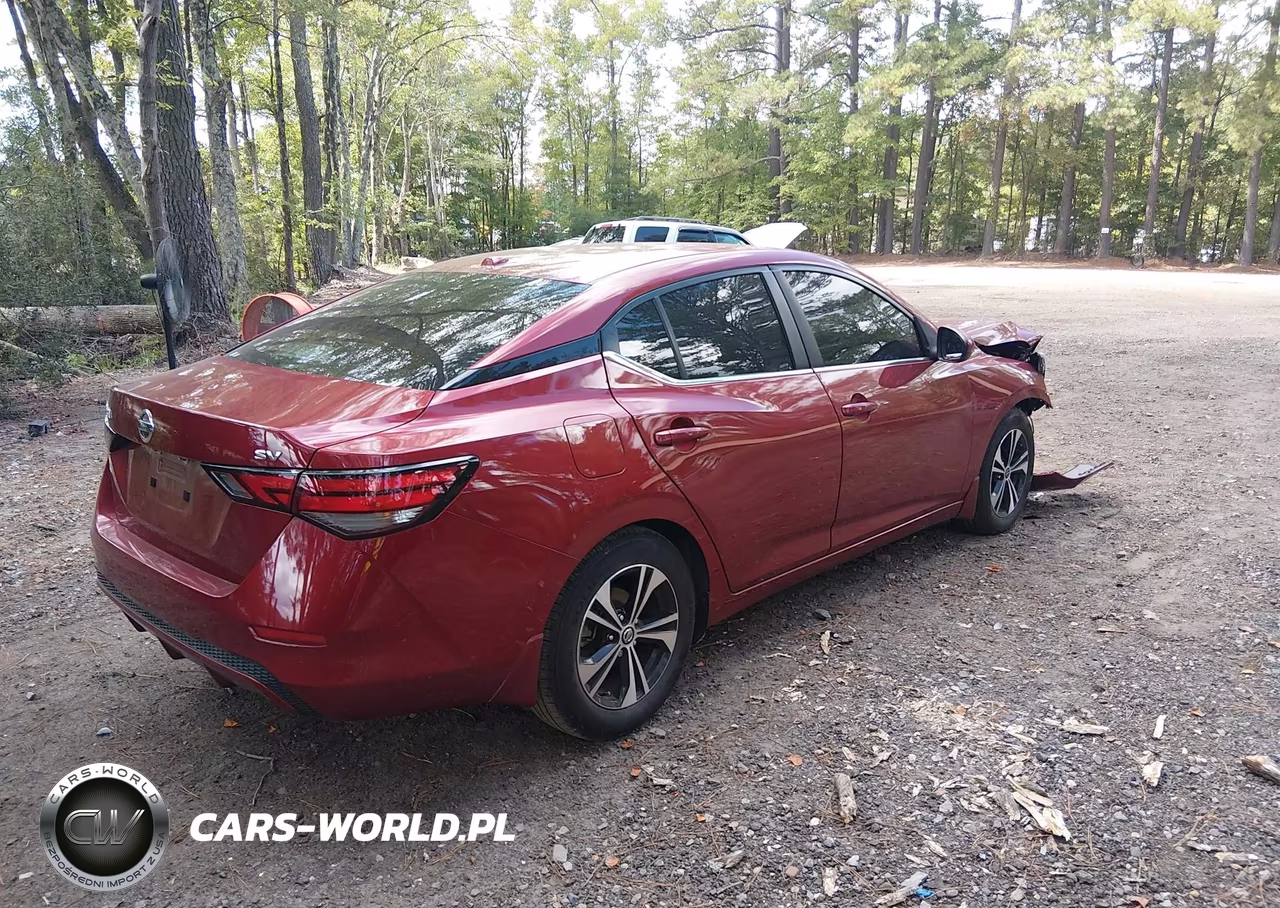 2022 Nissan Sentra Sv Xtronic Cvt VIN:3N1AB8CV2NY228909 - 4