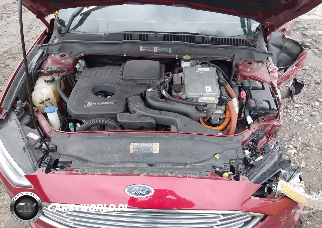 2018 Ford Fusion Hybrid Titanium VIN:3FA6P0RU3JR181548 - 10