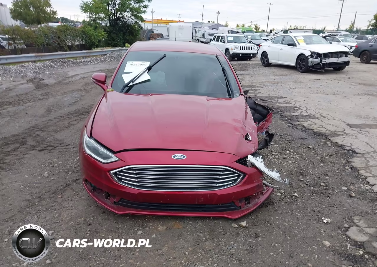 2018 Ford Fusion Hybrid Titanium VIN:3FA6P0RU3JR181548 - 12