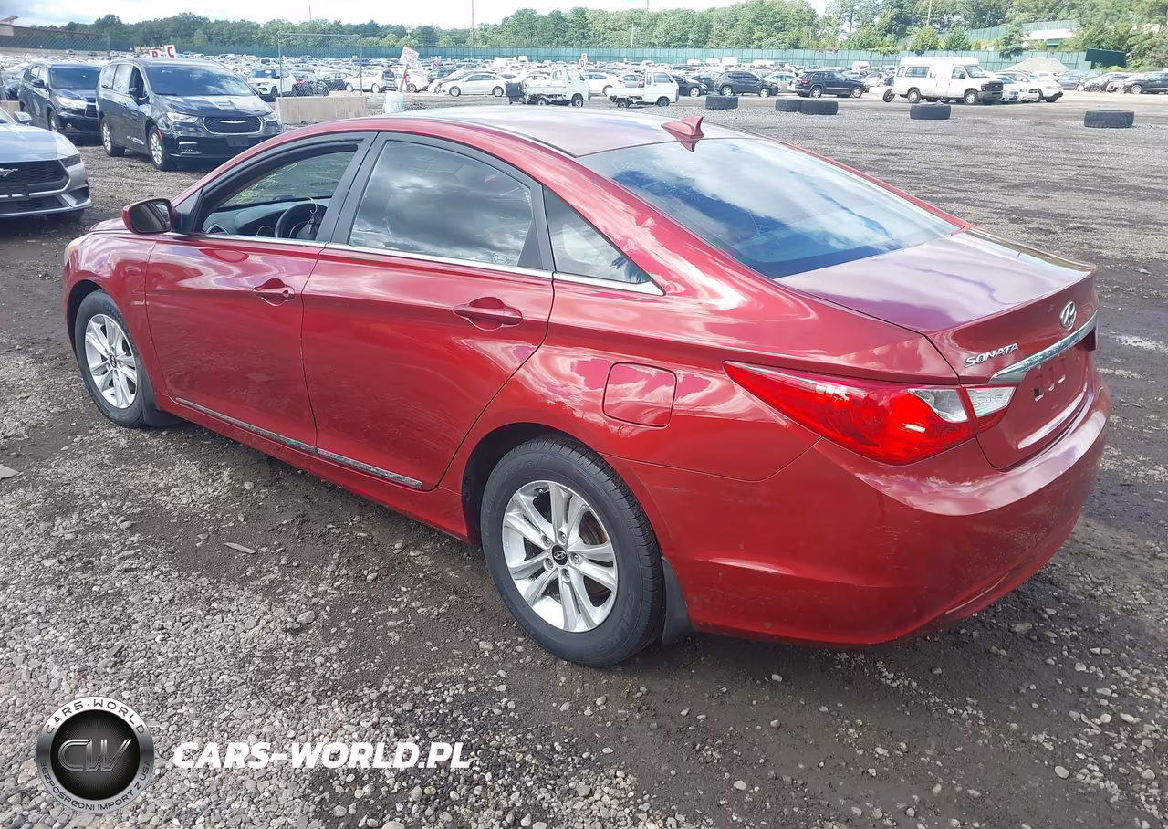 2012 Hyundai Sonata Gls VIN:5NPEB4AC3CH420293 - 3