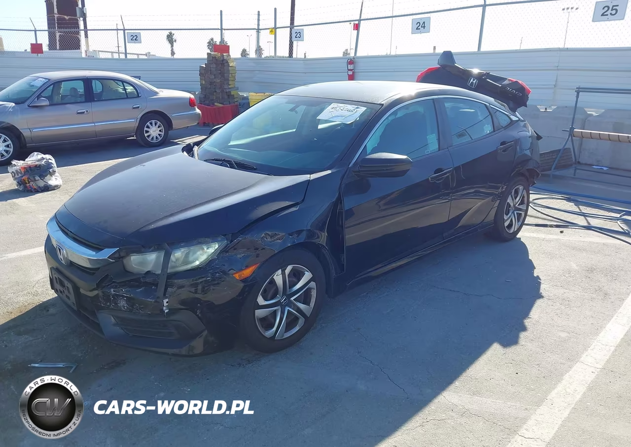 2016 Honda Civic Lx VIN:2HGFC2F51GH520022 - 2