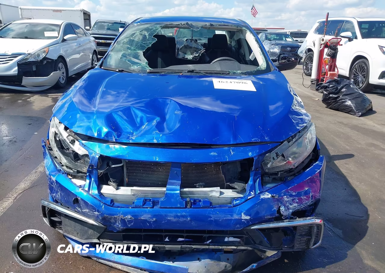 2019 Honda Civic Lx VIN:19XFC2F63KE007852 - 12