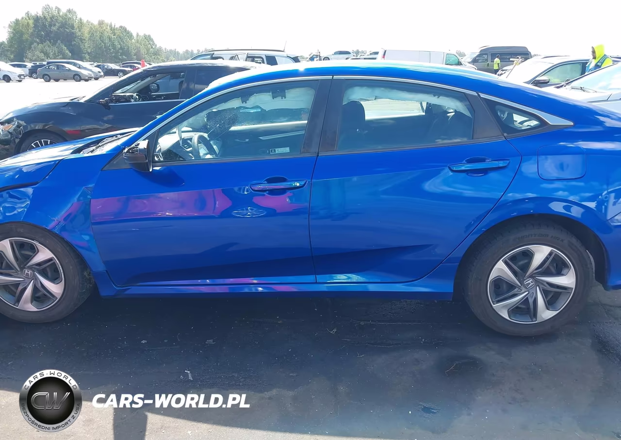 2019 Honda Civic Lx VIN:19XFC2F63KE007852 - 14