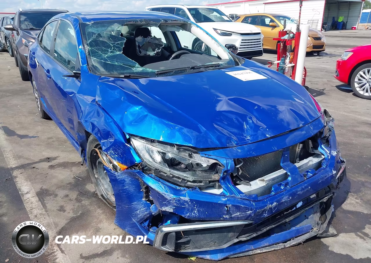 2019 Honda Civic Lx VIN:19XFC2F63KE007852 - 17