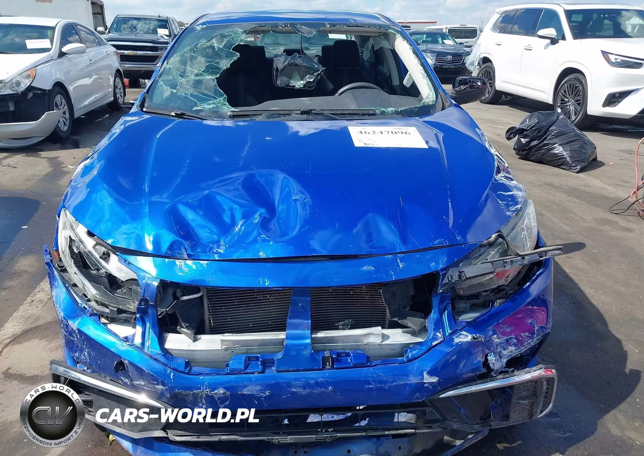 2019 Honda Civic Lx VIN:19XFC2F63KE007852 - 6