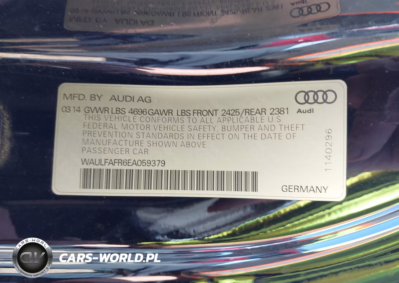 2014 Audi A5 2.0T Premium VIN:WAULFAFR6EA059379 - 9