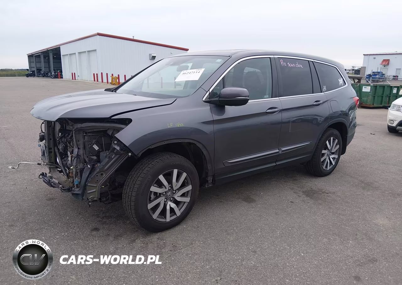 2019 Honda Pilot Ex-L VIN:5FNYF6H58KB045664 - 2