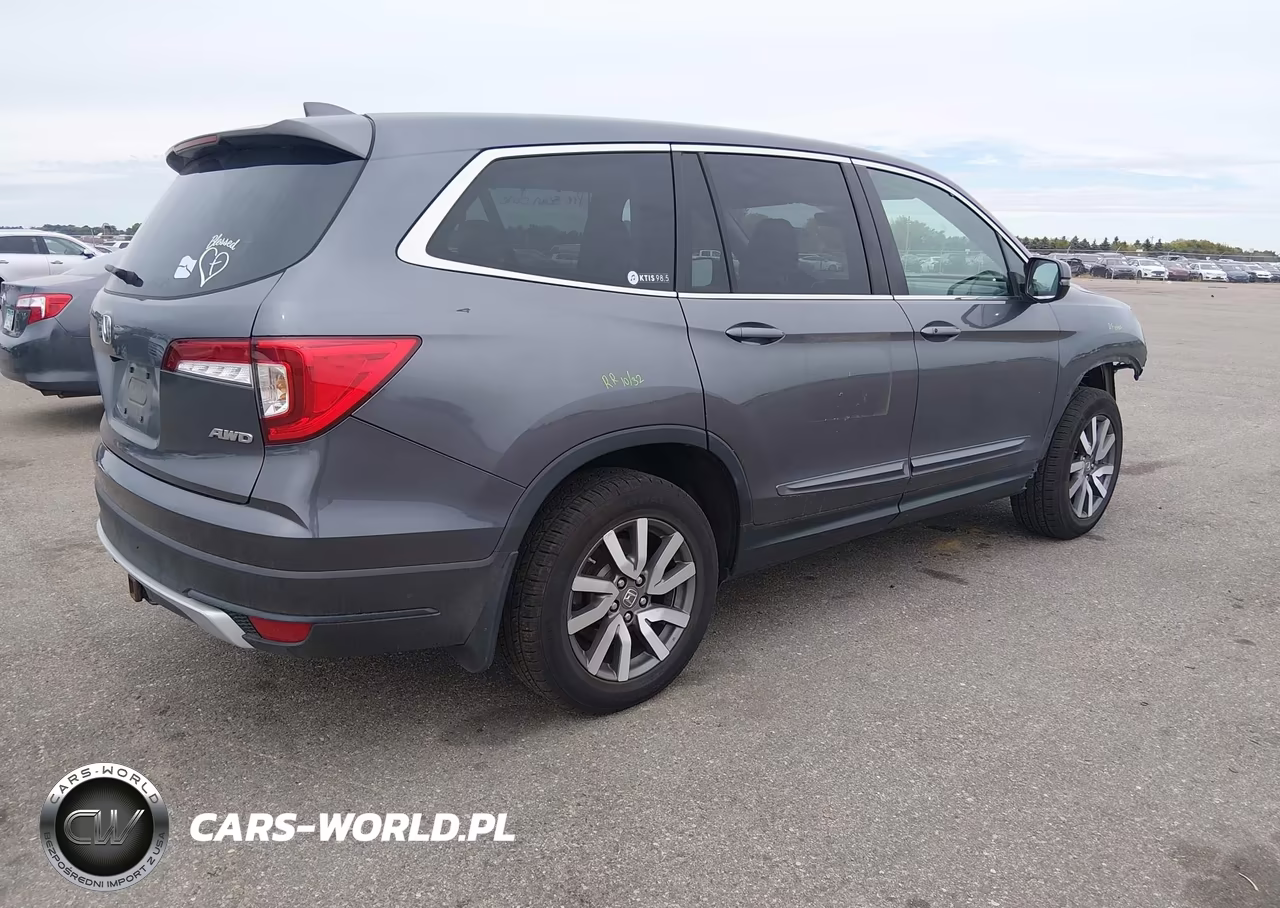 2019 Honda Pilot Ex-L VIN:5FNYF6H58KB045664 - 4