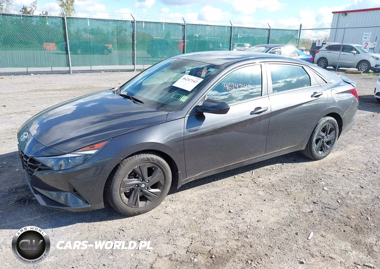 2022 Hyundai Elantra Sel VIN:5NPLM4AG6NH075574 - 2