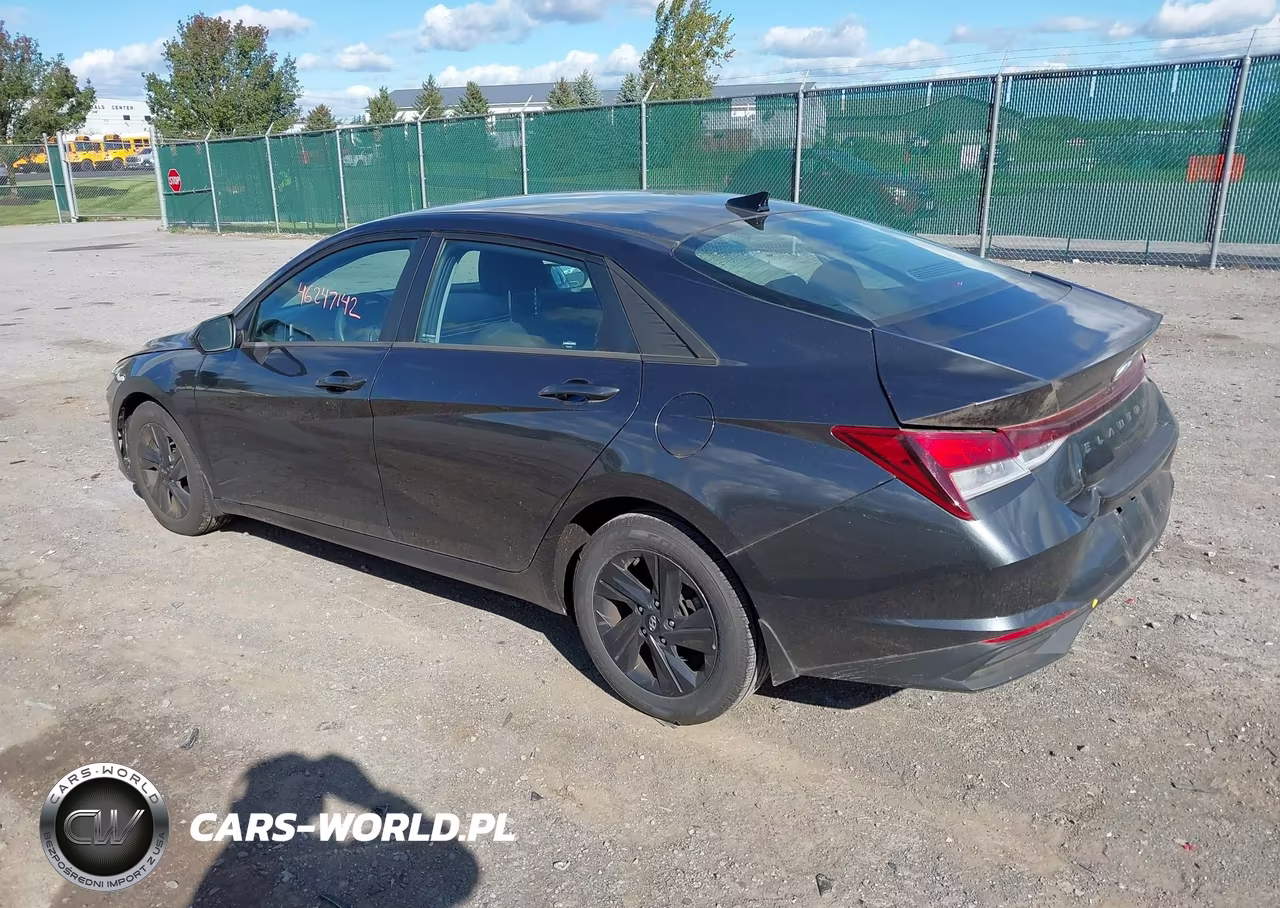 2022 Hyundai Elantra Sel VIN:5NPLM4AG6NH075574 - 3