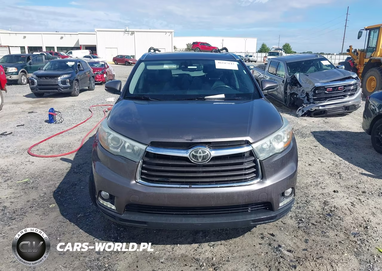 2015 Toyota Highlander Limited V6 VIN:5TDDKRFH9FS111228 - 12