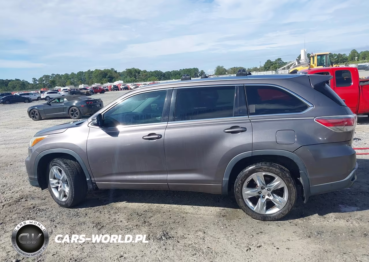 2015 Toyota Highlander Limited V6 VIN:5TDDKRFH9FS111228 - 14