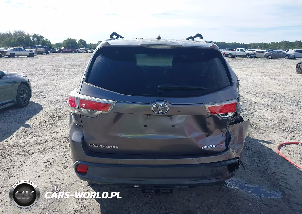 2015 Toyota Highlander Limited V6 VIN:5TDDKRFH9FS111228 - 16