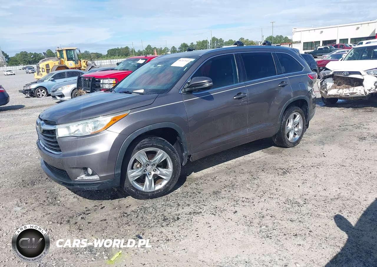 2015 Toyota Highlander Limited V6 VIN:5TDDKRFH9FS111228 - 2