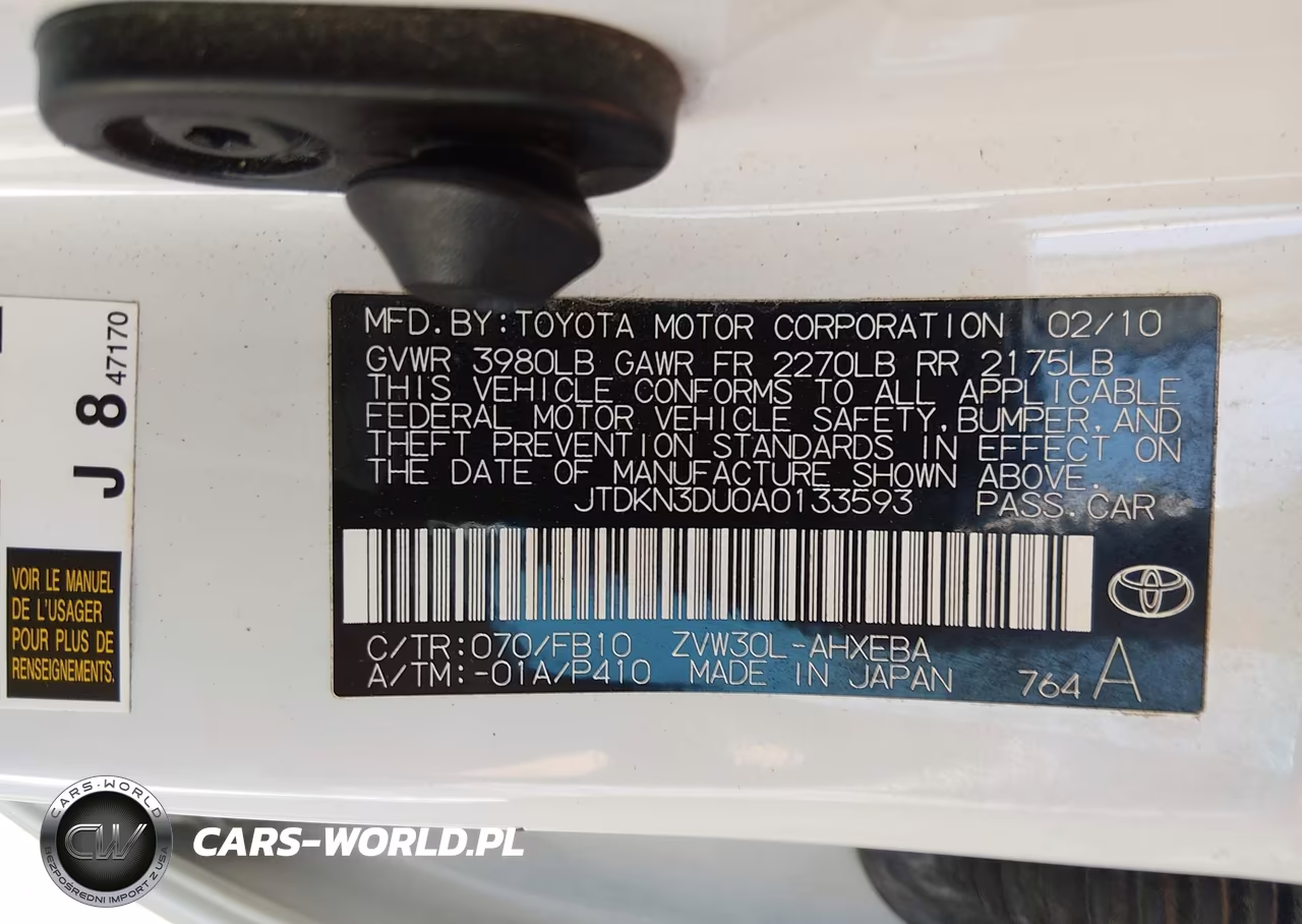 2010 Toyota Prius Iii VIN:JTDKN3DU0A0133593 - 12