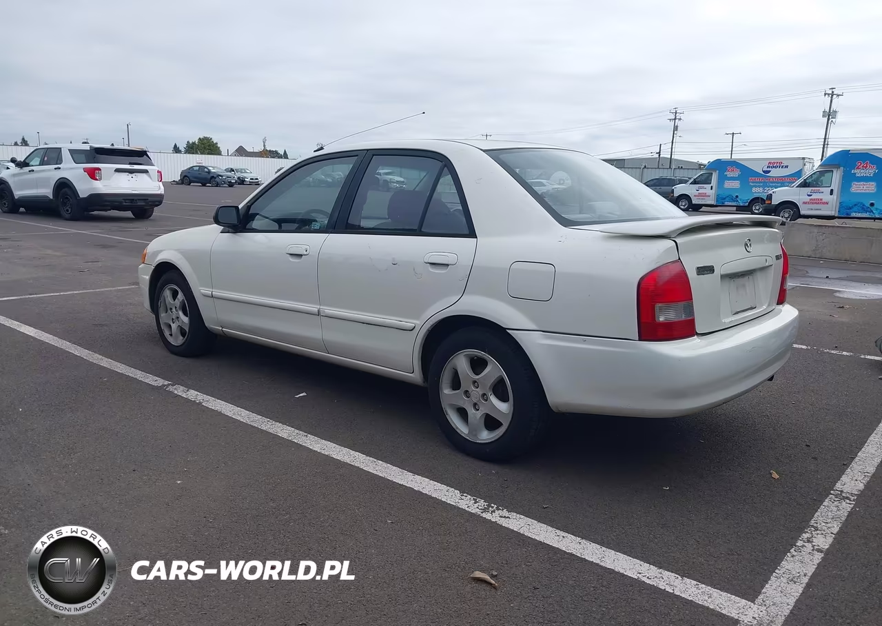 2000 Mazda Protege Es VIN:JM1BJ2218Y0275277 - 3