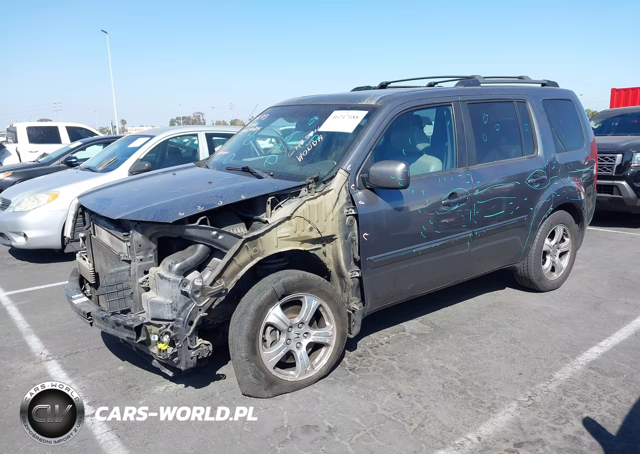 2012 Honda Pilot Ex-L VIN:5FNYF4H56CB026956 - 2