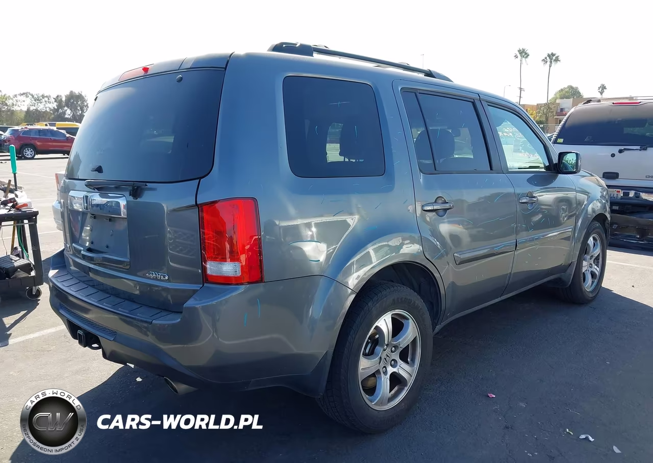 2012 Honda Pilot Ex-L VIN:5FNYF4H56CB026956 - 4