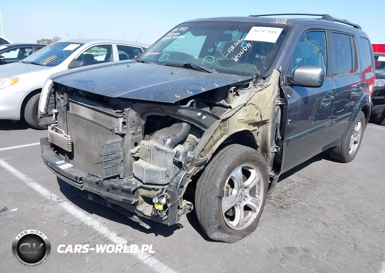 2012 Honda Pilot Ex-L VIN:5FNYF4H56CB026956 - 6