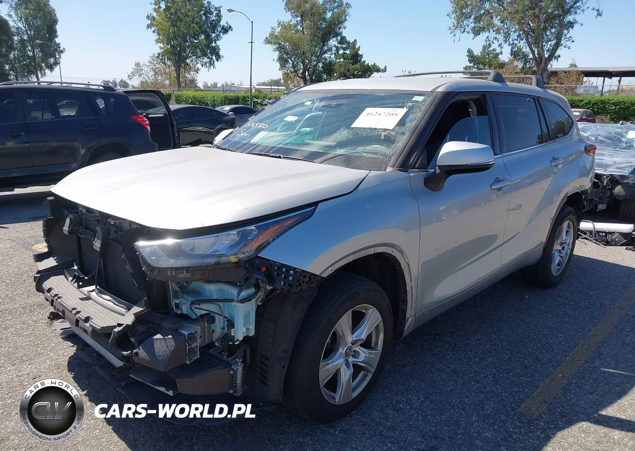 2020 Toyota Highlander Le VIN:5TDZZRAH1LS509117 - 2