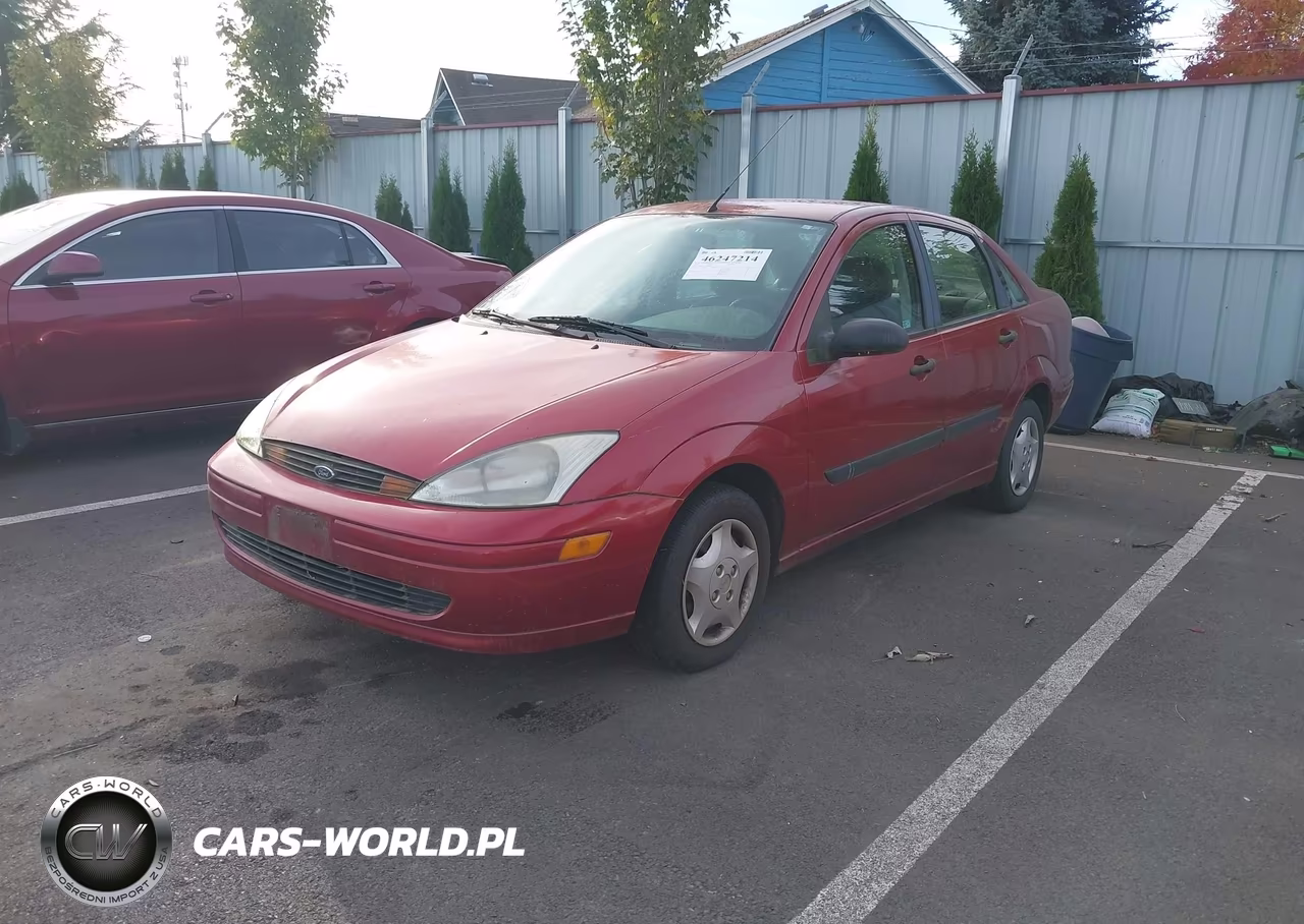 2001 Ford Focus Lx VIN:1FAFP33P01W360986 - 2