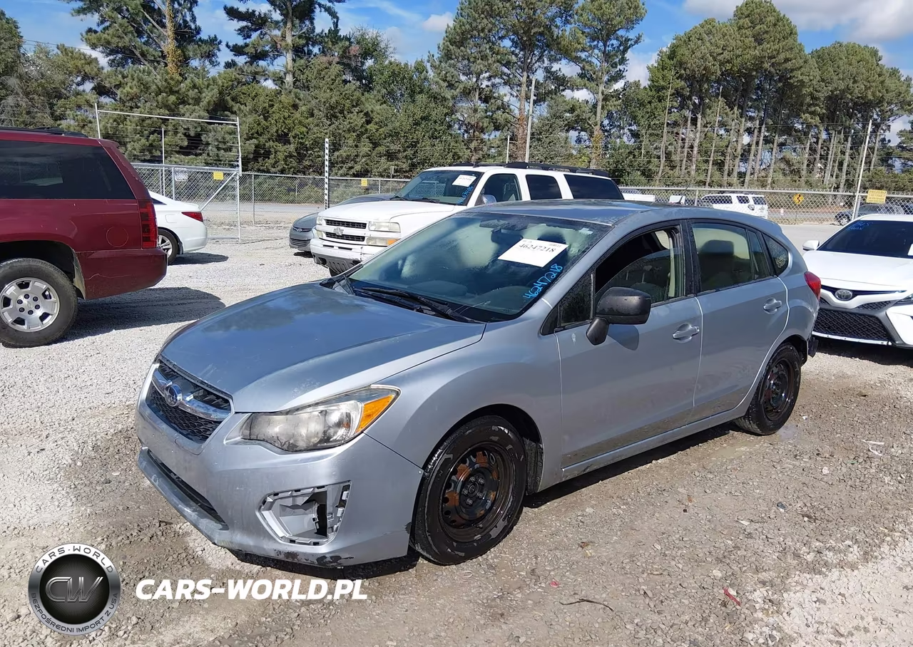 2013 Subaru Impreza 2.0I VIN:JF1GPAA61DH807336 - 2