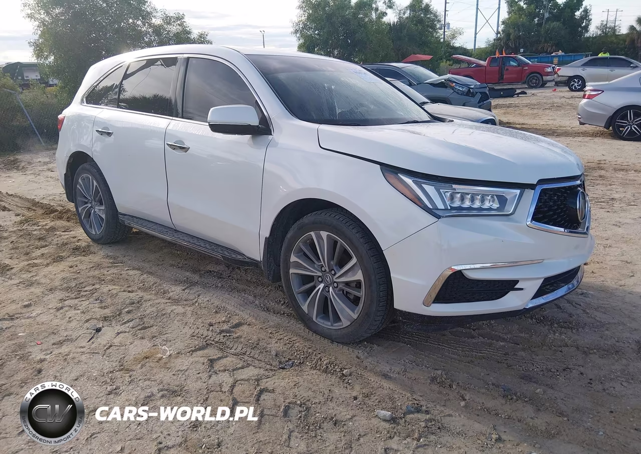 2018 Acura Mdx Technology Package Acurawatch Plus Pkg