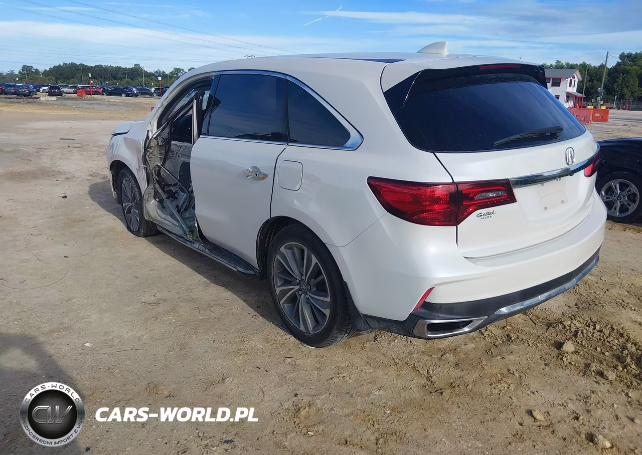 2018 Acura Mdx Technology Package Acurawatch Plus Pkg VIN:5J8YD3H5XJL007029 - 3