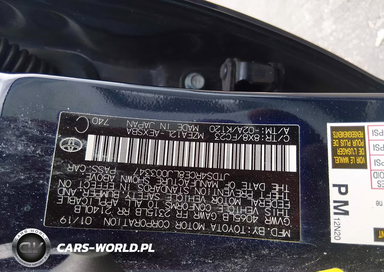 2020 Toyota Corolla Se VIN:JTDS4RCE8LJ003347 - 9