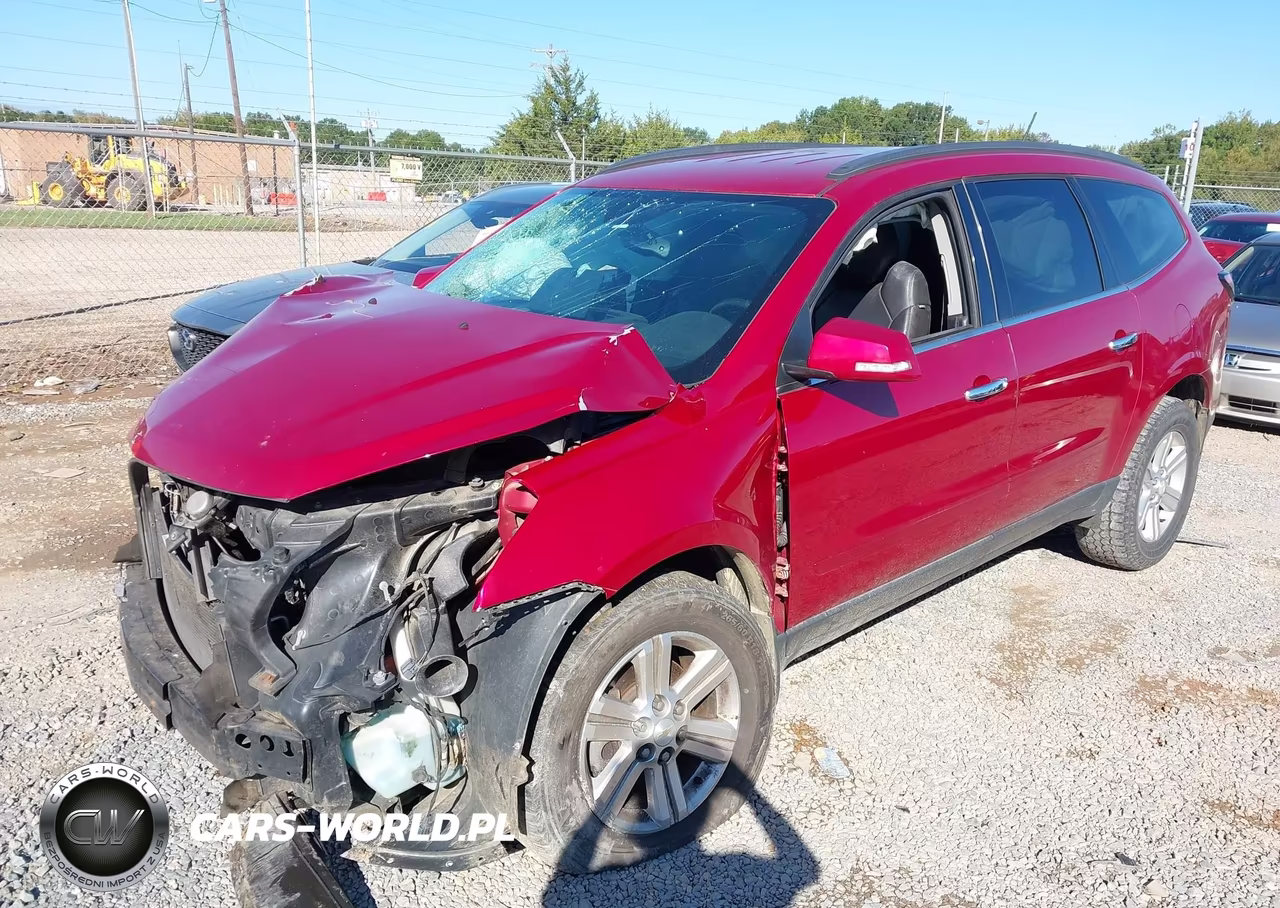2014 Chevrolet Traverse 2Lt VIN:1GNKRHKD0EJ191117 - 2