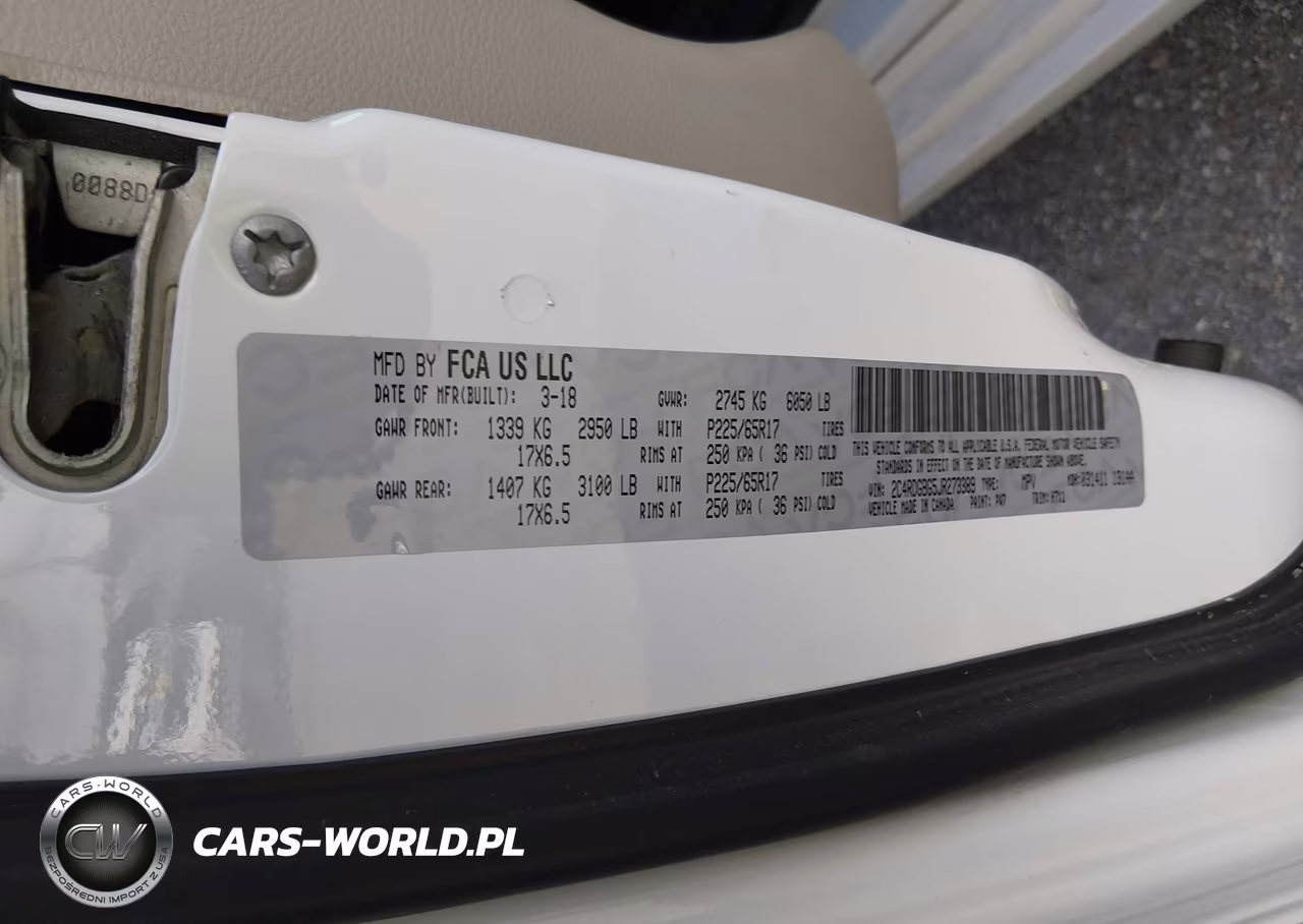 2018 Dodge Grand Caravan Se VIN:2C4RDGBG5JR273389 - 9