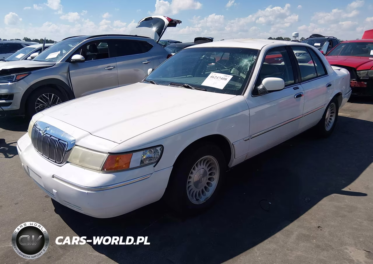 2002 Mercury Grand Marquis Ls VIN:2MEFM75W72X623462 - 2