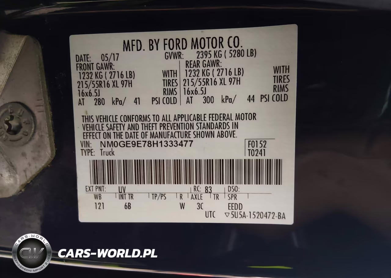 2017 Ford Transit Connect Xl VIN:NM0GE9E78H1333477 - 9