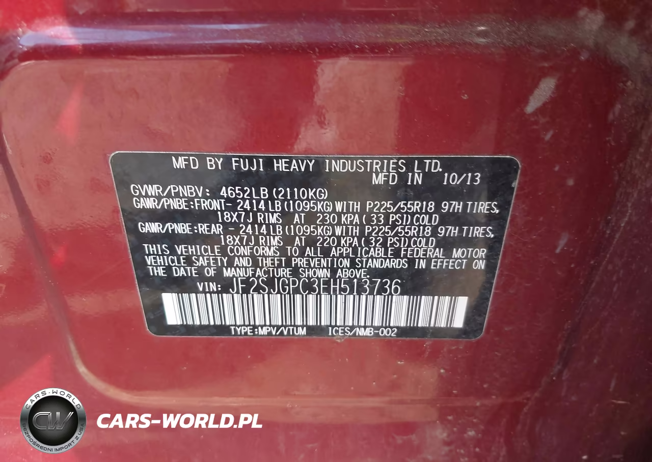 2014 Subaru Forester 2.0Xt Touring VIN:JF2SJGPC3EH513736 - 9