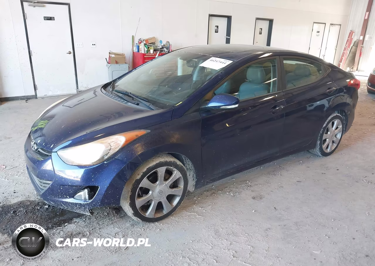 2012 Hyundai Elantra Limited VIN:5NPDH4AEXCH150474 - 2