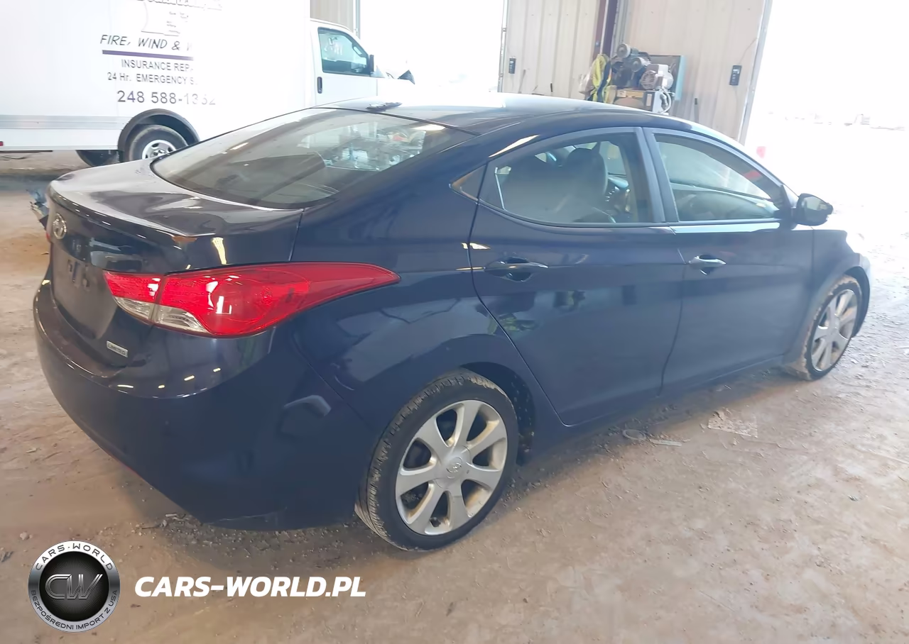 2012 Hyundai Elantra Limited VIN:5NPDH4AEXCH150474 - 4