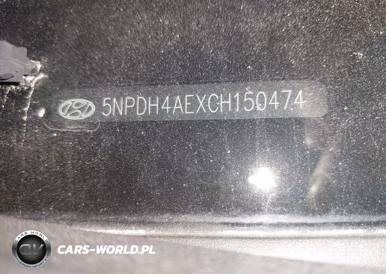 2012 Hyundai Elantra Limited VIN:5NPDH4AEXCH150474 - 9