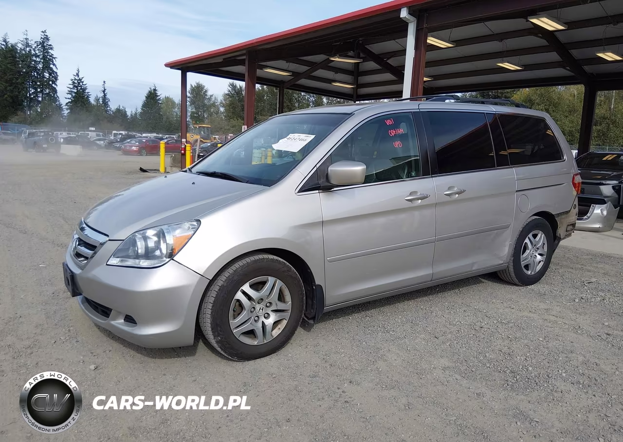 2007 Honda Odyssey Ex-L VIN:5FNRL38787B460861 - 2