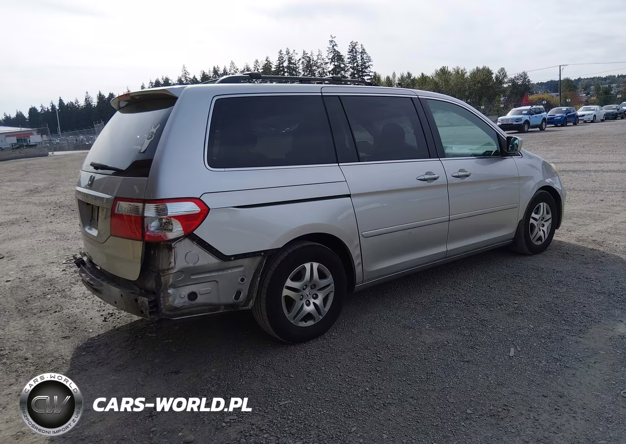 2007 Honda Odyssey Ex-L VIN:5FNRL38787B460861 - 4