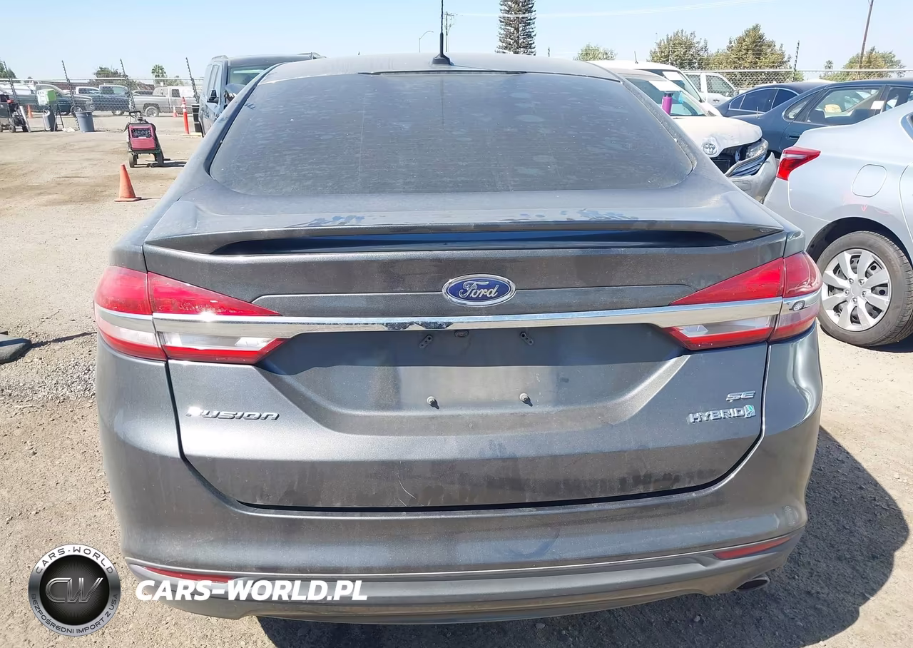 2017 Ford Fusion Hybrid Se VIN:3FA6P0LU4HR285730 - 18