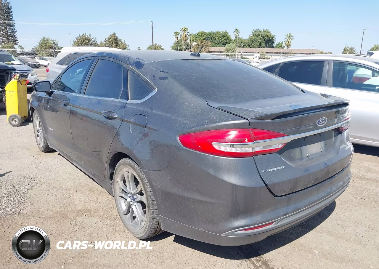 2017 Ford Fusion Hybrid Se VIN:3FA6P0LU4HR285730 - 3