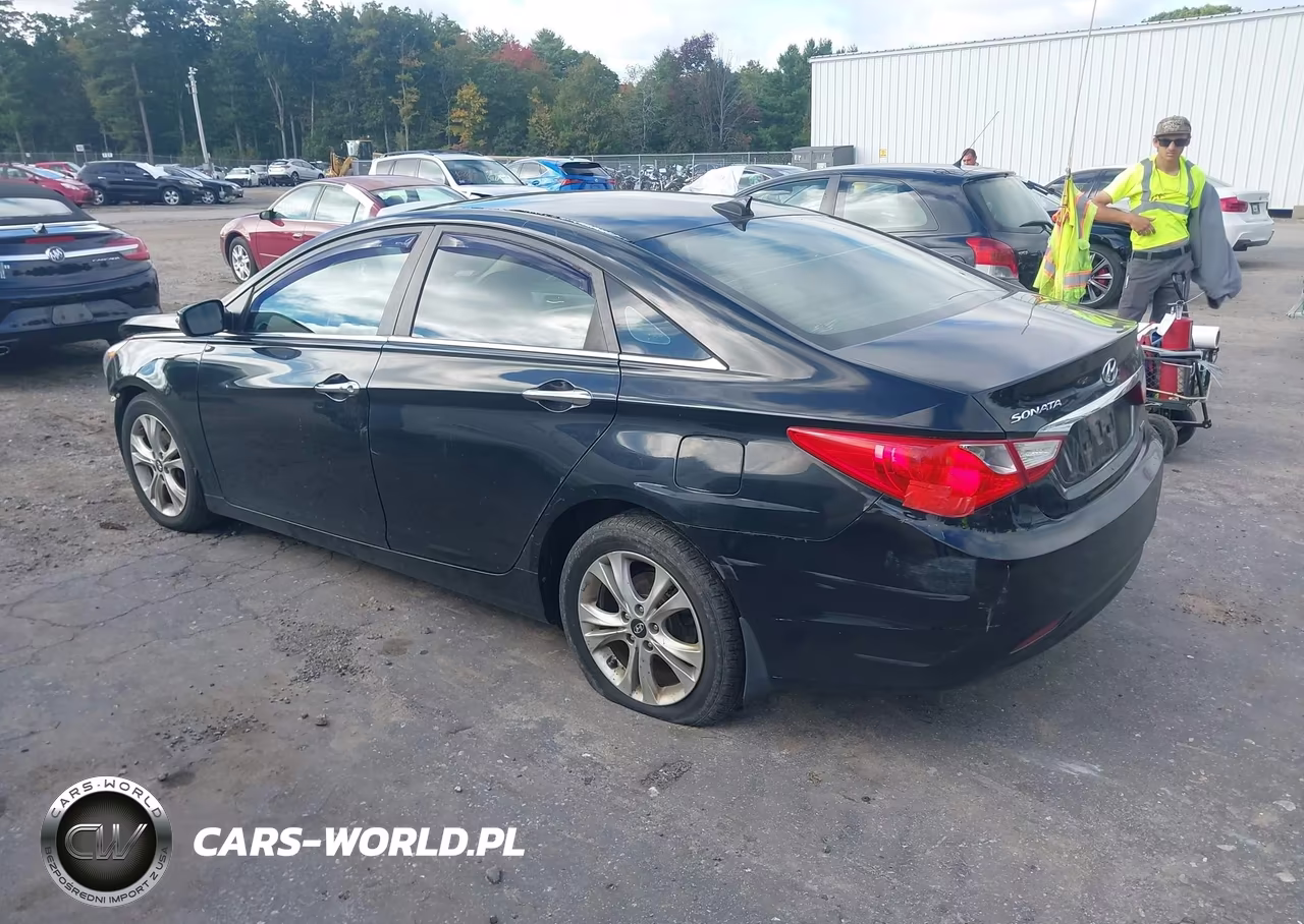 2013 Hyundai Sonata Limited VIN:5NPEC4AC2DH599943 - 3
