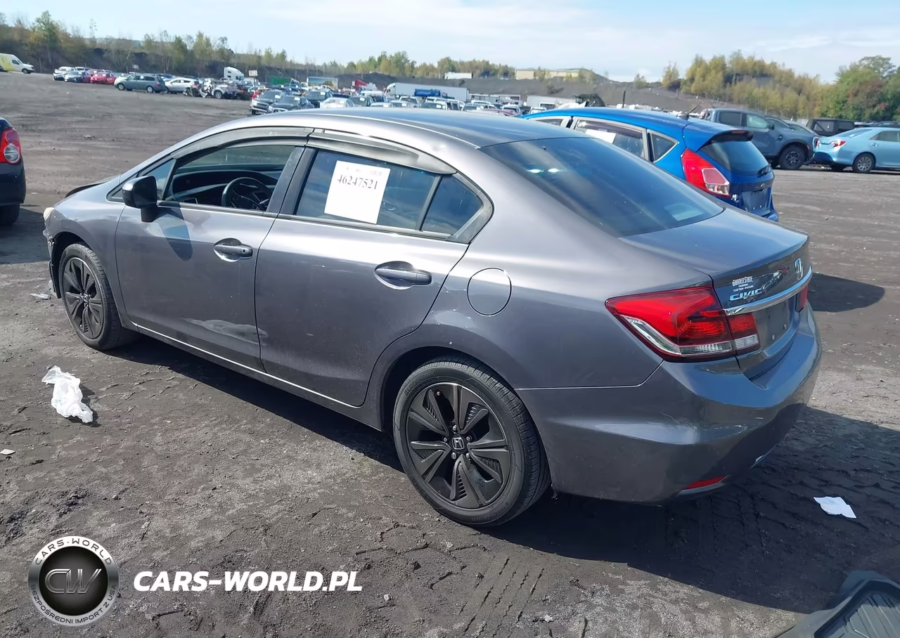 2015 Honda Civic Lx VIN:19XFB2F56FE223226 - 3