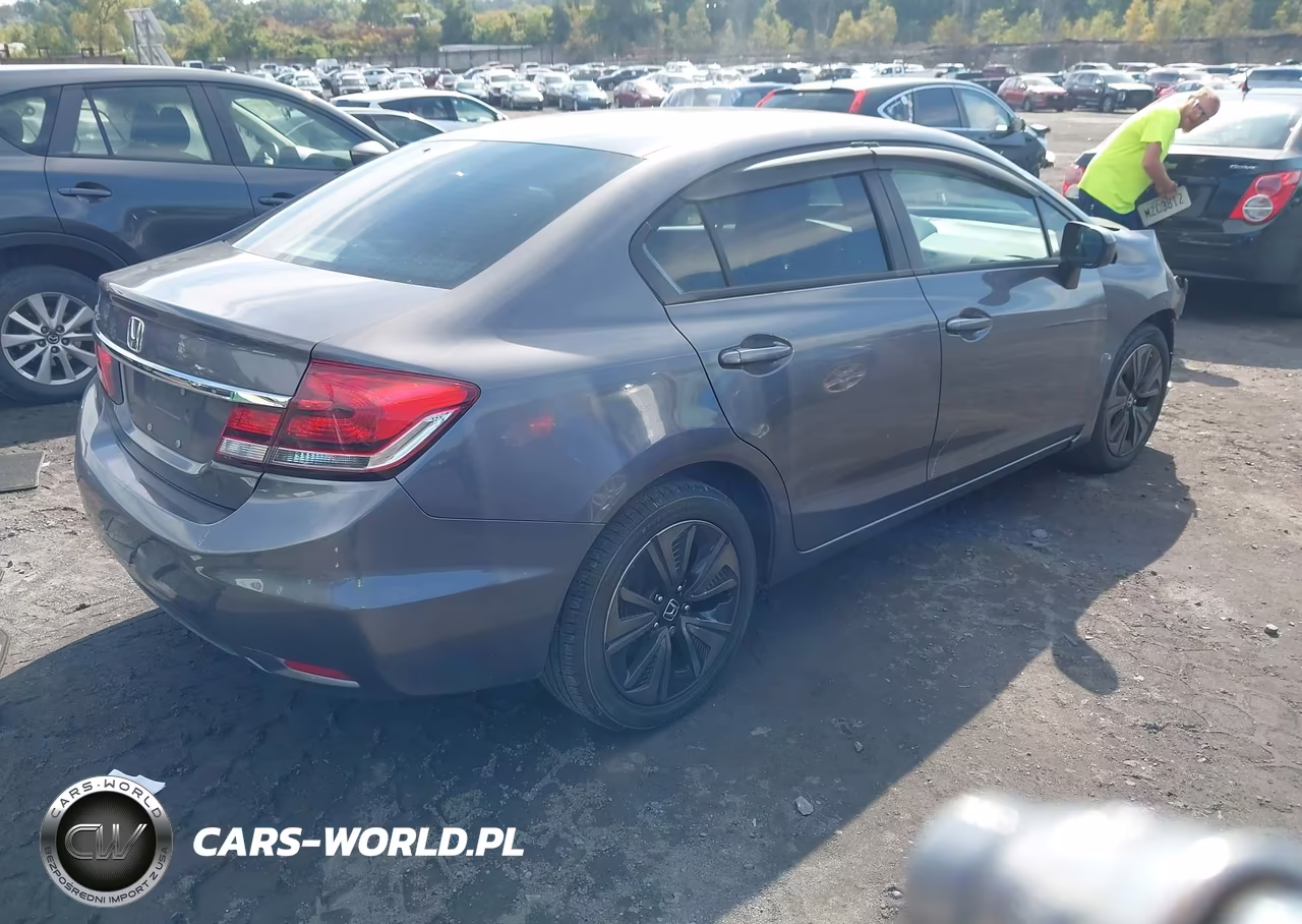2015 Honda Civic Lx VIN:19XFB2F56FE223226 - 4
