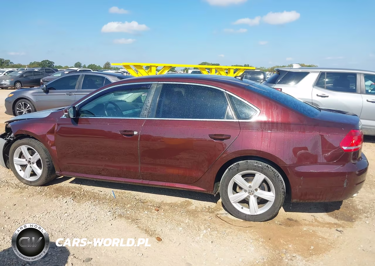 2013 Volkswagen Passat 2.5L Se VIN:1VWBP7A36DC032037 - 14
