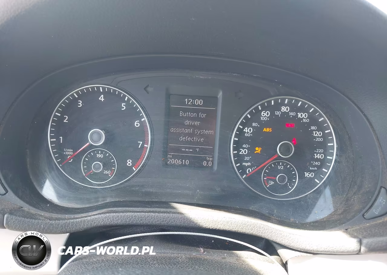 2013 Volkswagen Passat 2.5L Se VIN:1VWBP7A36DC032037 - 7